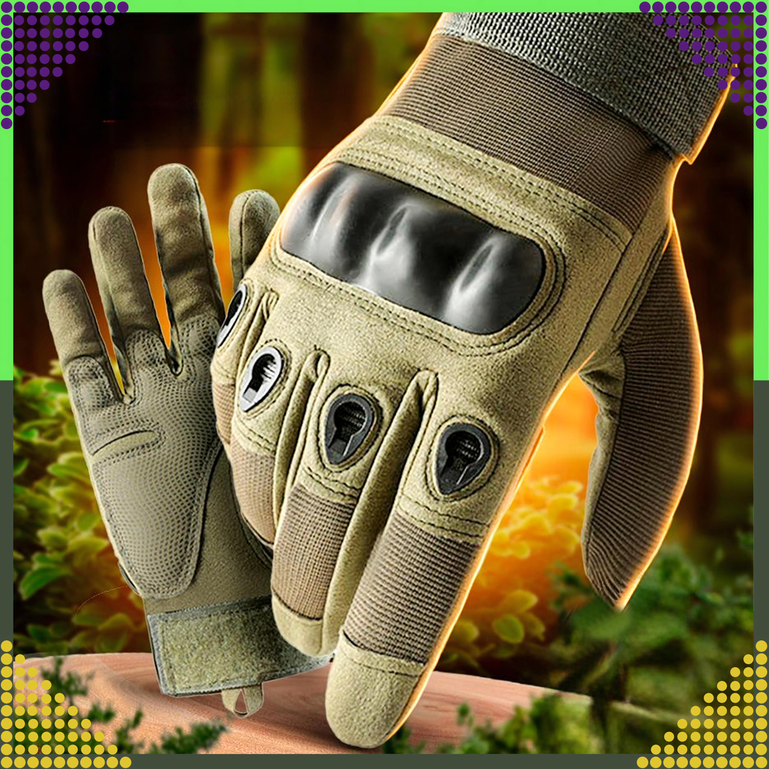 Tactical Survival Combat Gloves for Motor Touch L