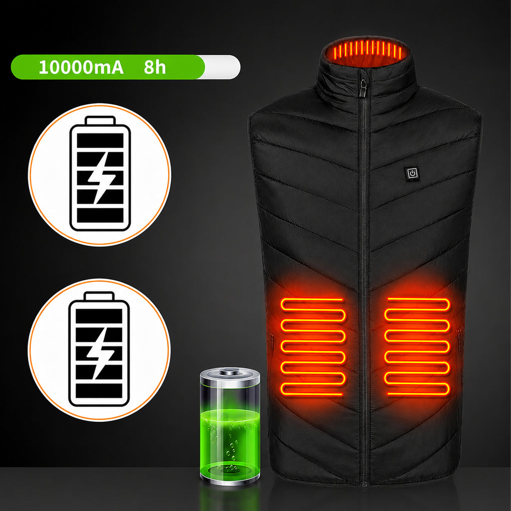 Unisex soojendusega vest USB-akupangale suurus M RC-K-2016-14637