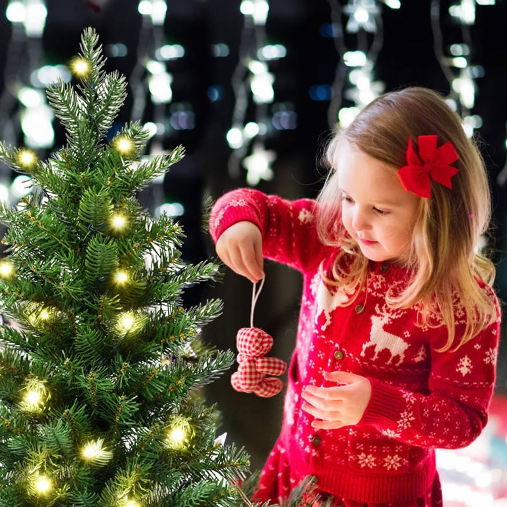 50 tk Kunstlik jõulupuu Väike roheline männi jõulupuu alus 90cm