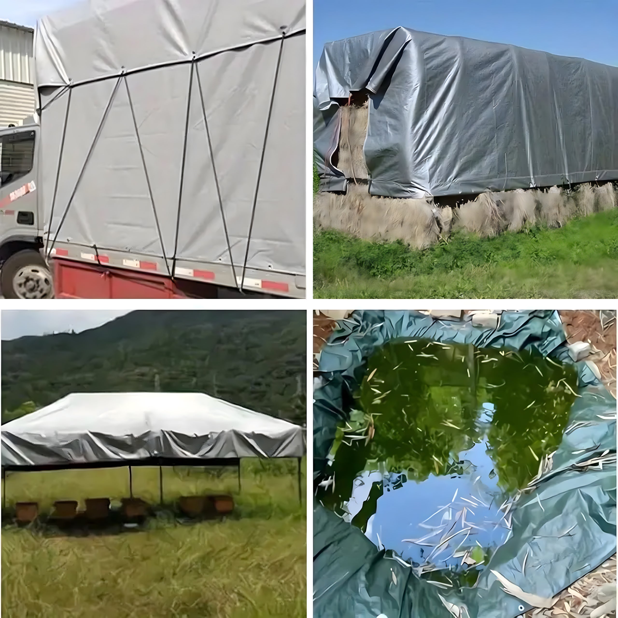 UV Protective Tarp Sheet 4x6m 120g Strong Universal Cover