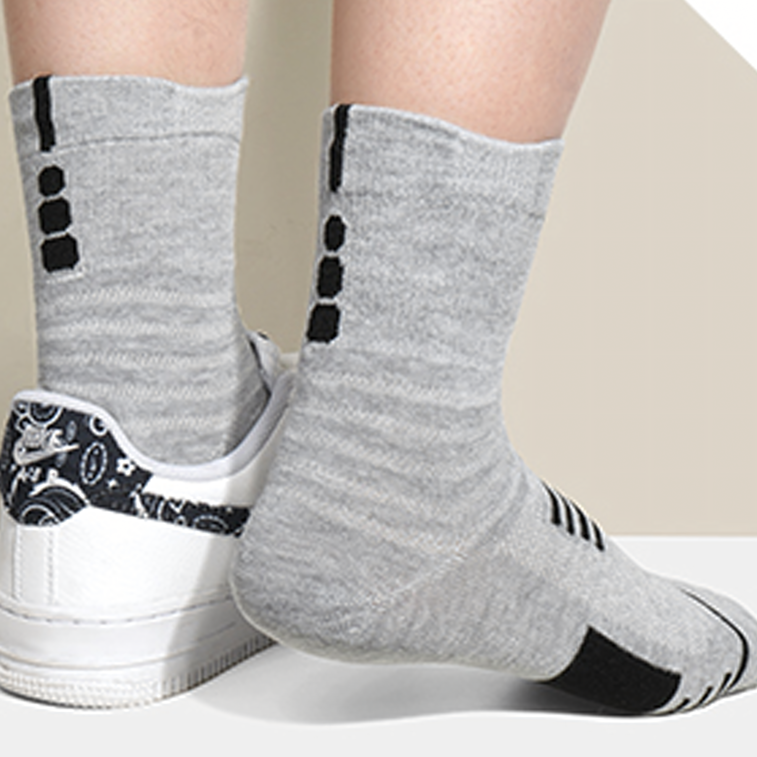 10 x meeste talvised soojad spordisokid, pikad, suurus 40-43