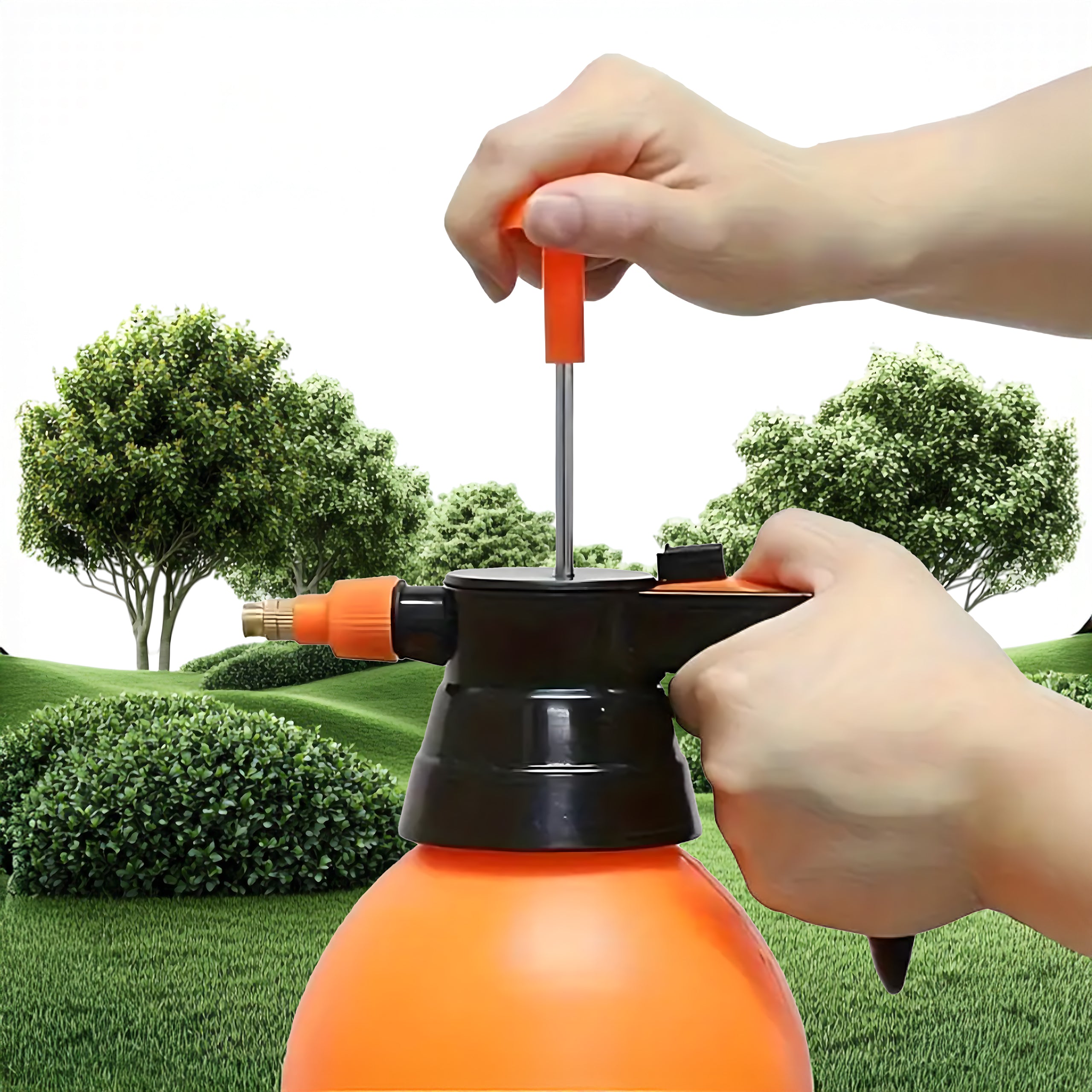 Sprayer Manual Pressure Sprayer for Garden Home 3L Orange
