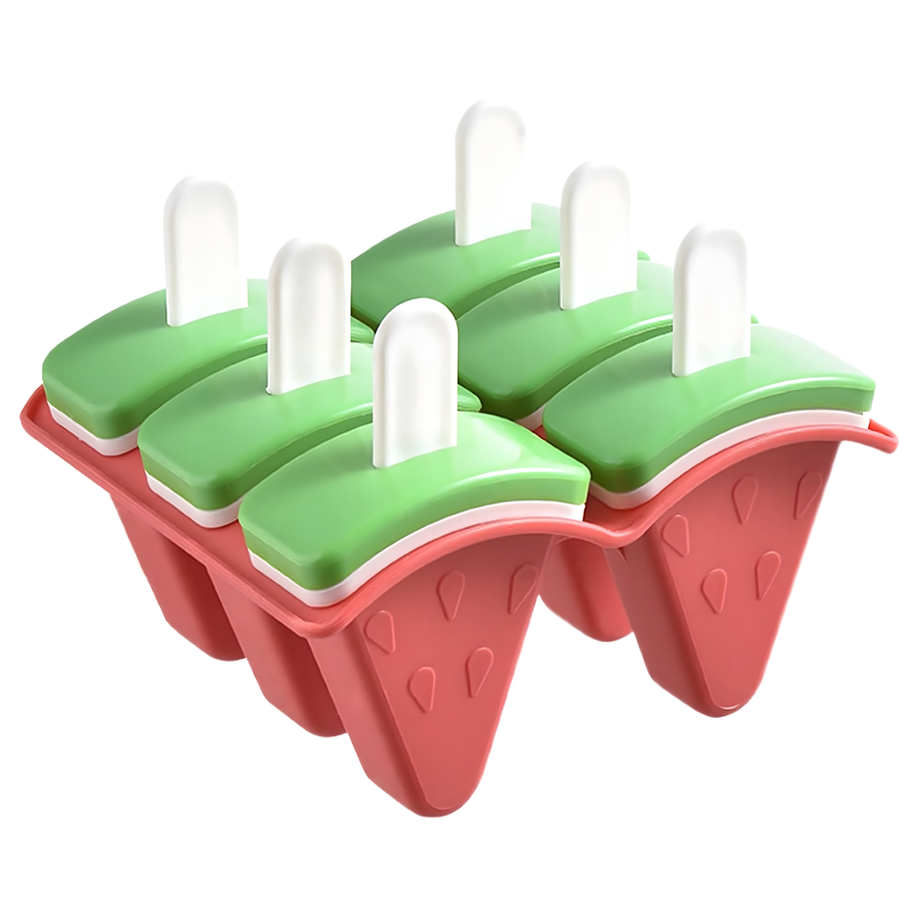 Molds Ice Cream Mold Homemade Sorbet Ice Cream Mold Watermelon 6 pcs