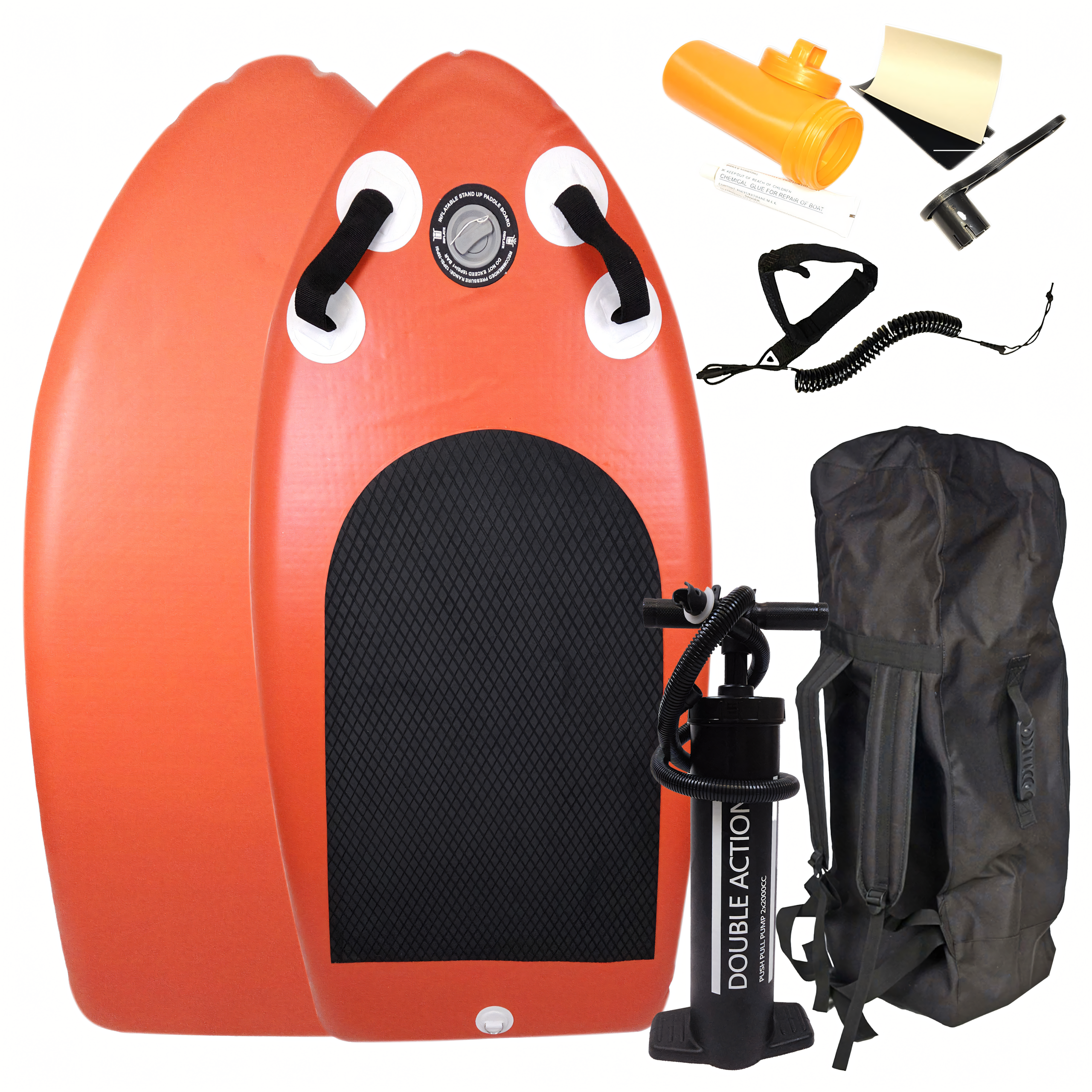 Mini SUP laud 155 cm täispuhutav aerulaud ujumiseks komplekt + kott