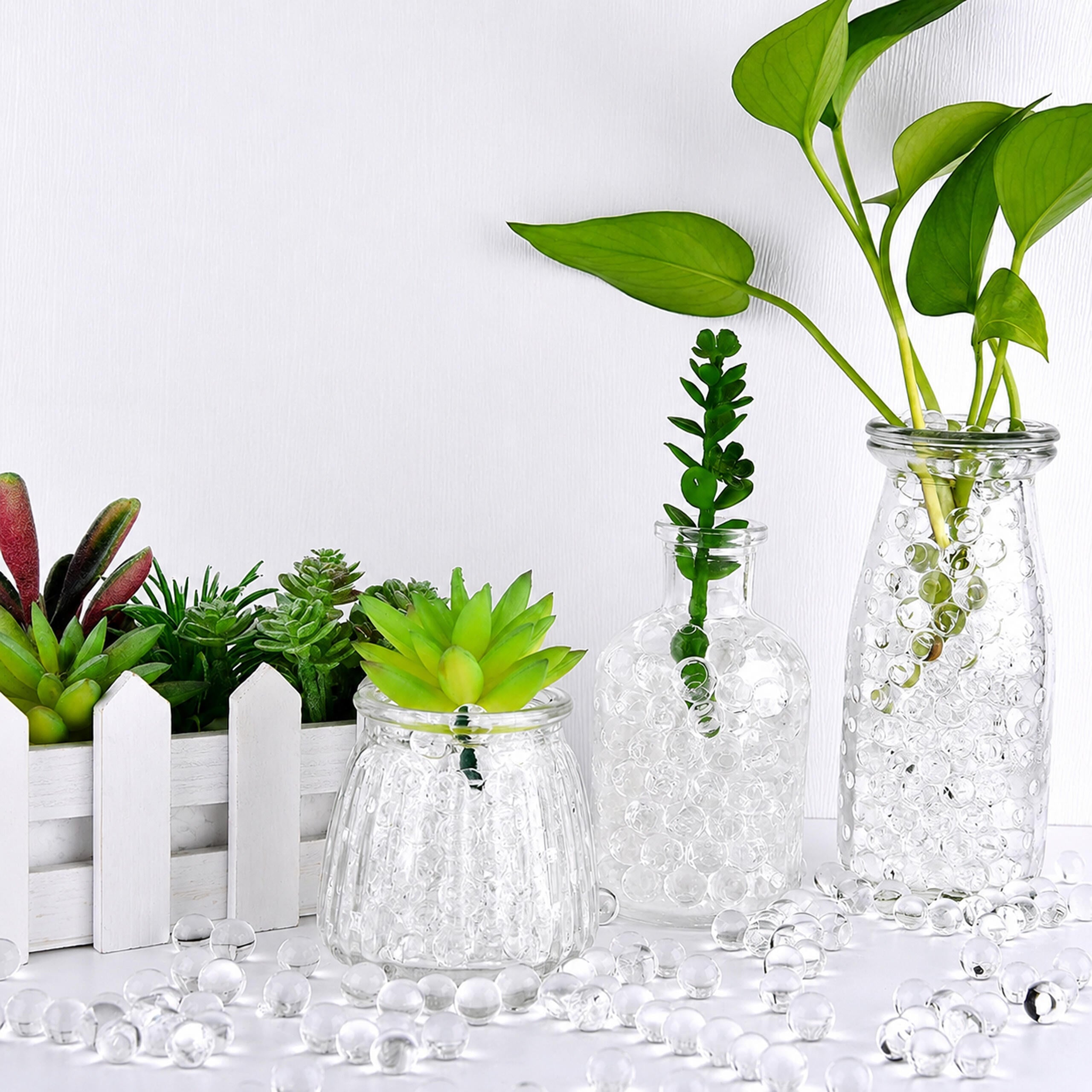 Transparent Hydrogel Water Beads for Plants 5000 pcs