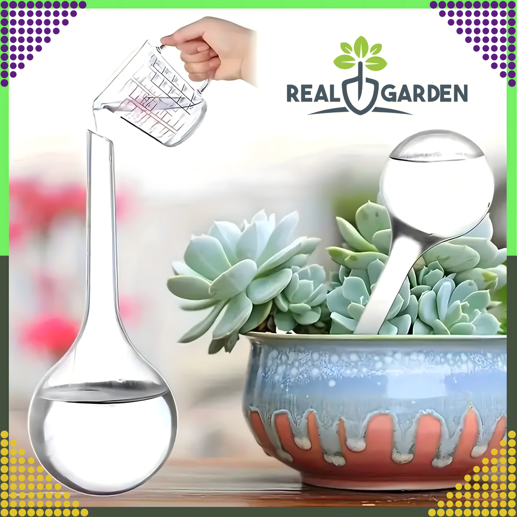 8 x Flower Watering Balls Plant Irrigator Water Dispenser Set