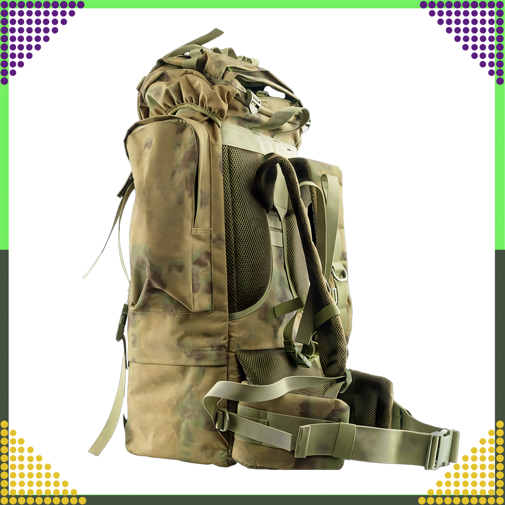 Tactical Backpack Military Tourist Survival Mountain Large 65L