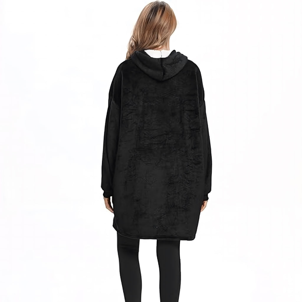 SUUR PUSA-TEKK, ÜLISUUR PAKS PUSA KAPUUTSIGA, NAISTE JA MEESTE HOMMIKUMANTEL