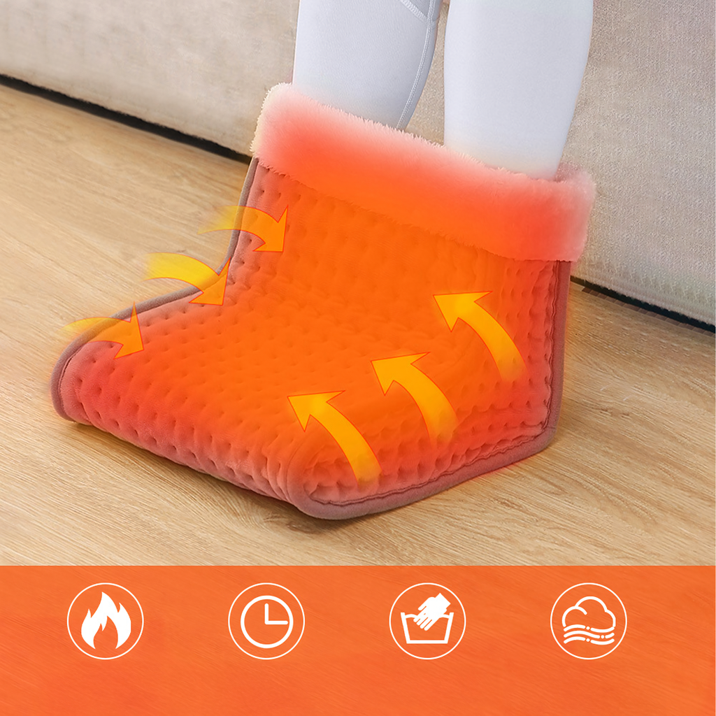 Elektriline jala- ja sääresoojendaja kaugjuhtimispuldiga, pehme, 9 taset