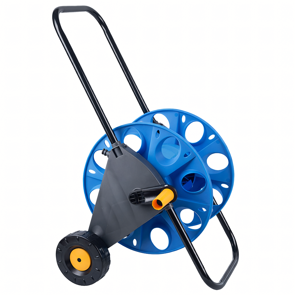 60x Lightweight Garden Hose Reel Cart Stand 60m