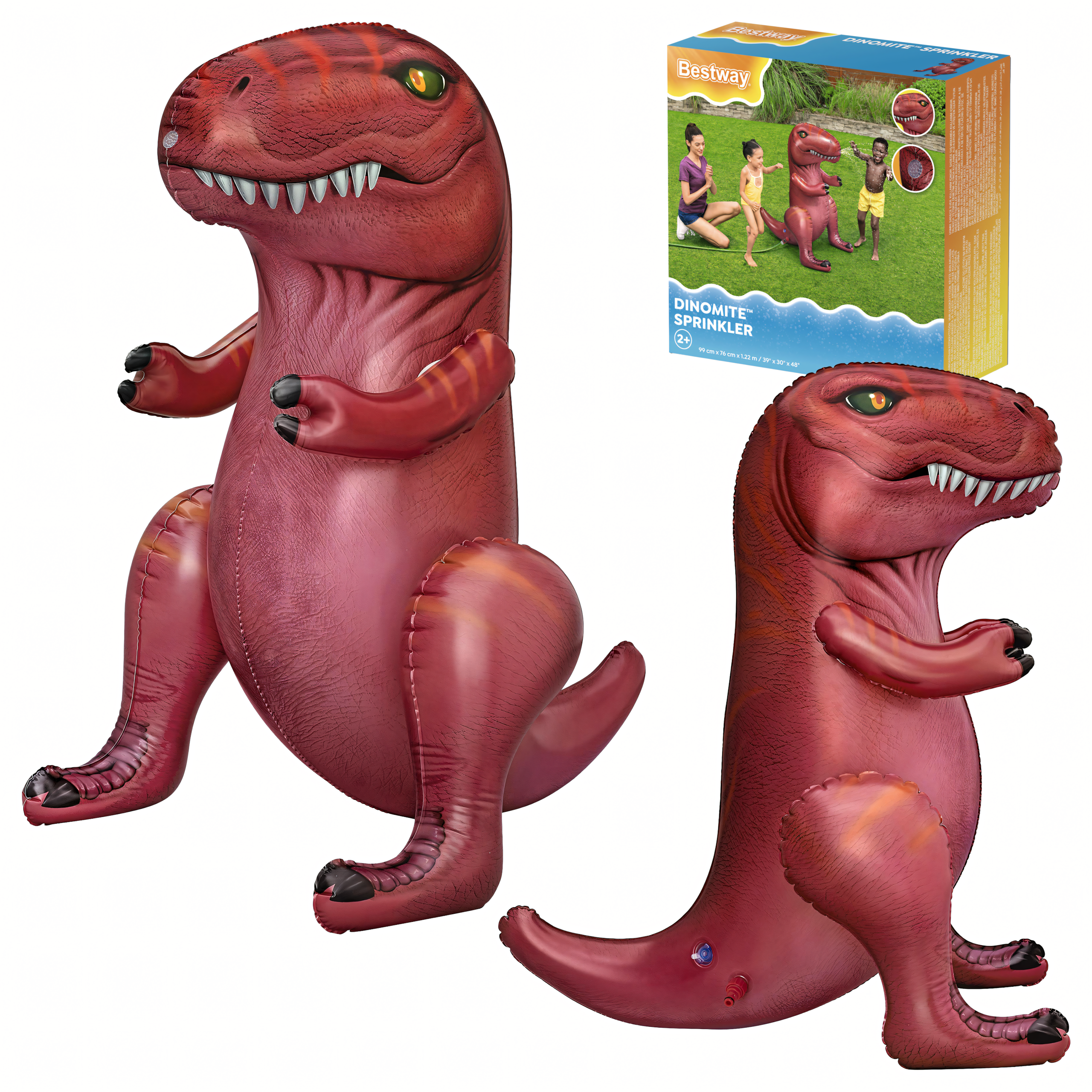 Bestway 52294 Dinosaurus veepritsmänguasi 99x76x122 cm