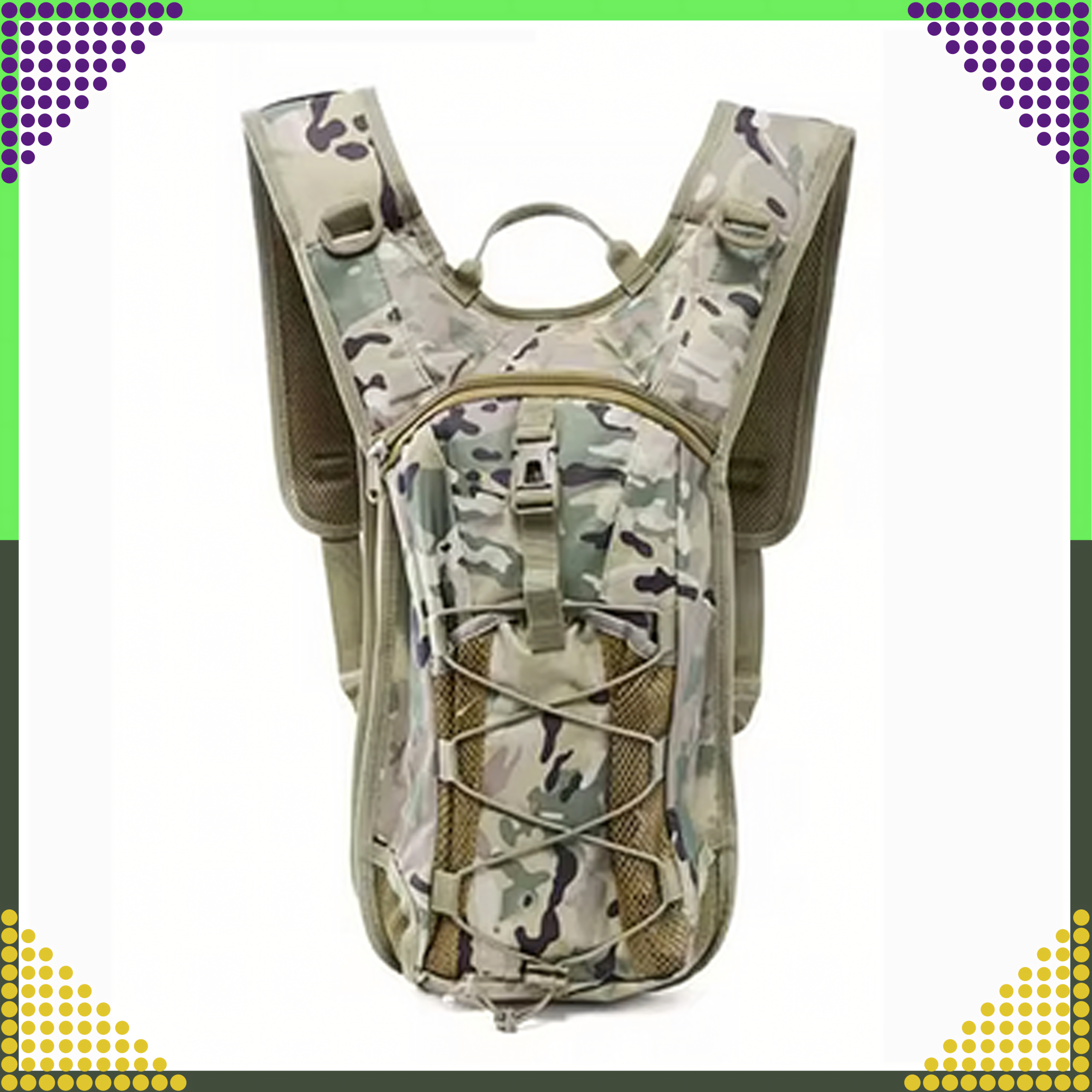 Hydration Mountain Bicycle Backpack with 3L Survival Water Bag