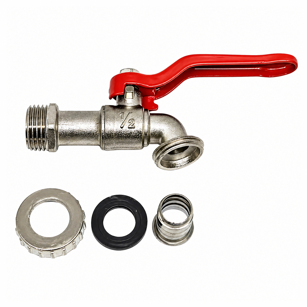 Ball Valve Tap 1/2 3/4 for Water Mauser Barrel Garden