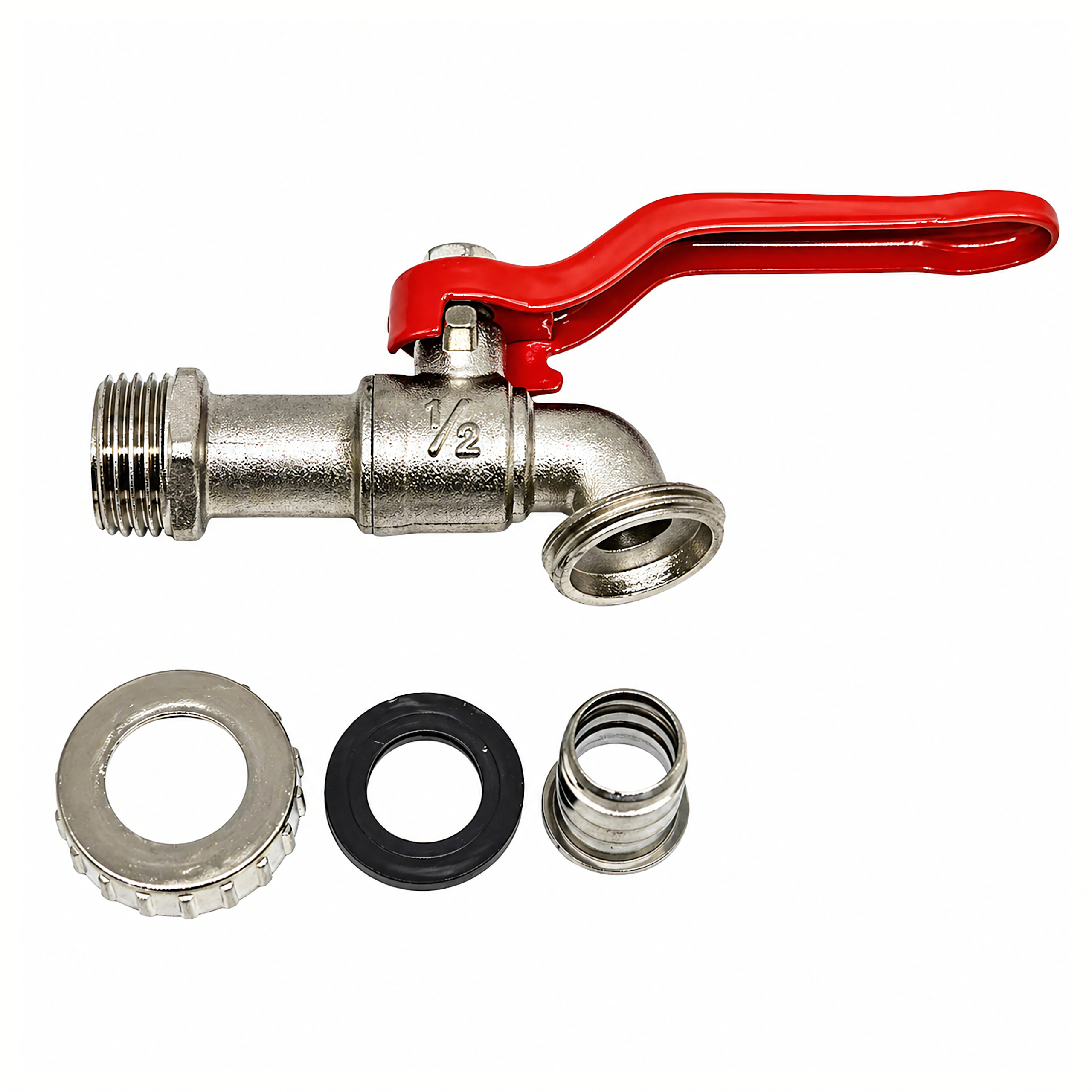 Ball Valve Tap 1/2 3/4 for Water Mauser Barrel Garden