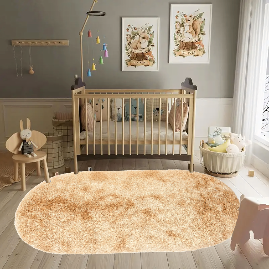 360x Plush Soft Shaggy Carpet Dense Woolly Large Fluffy for Living Room 160x60cm