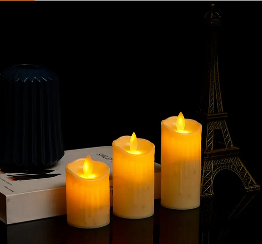240x LED Candle Insert for Granes Flame Effect Candle 11cm with Batteries