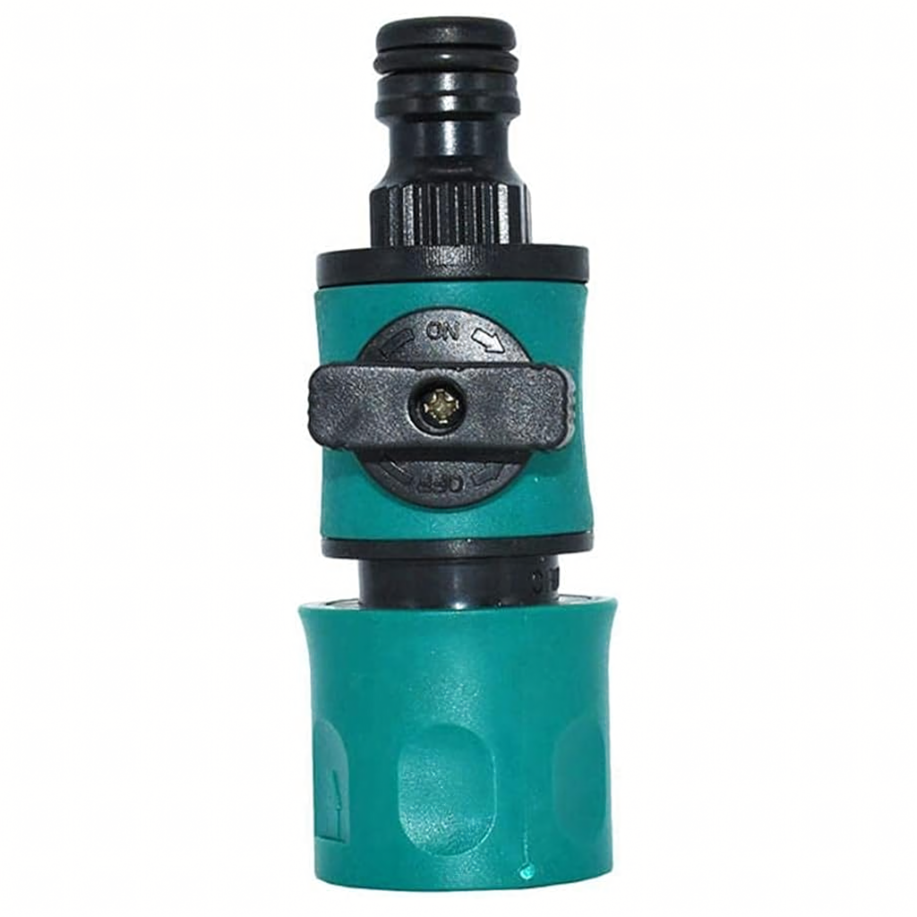 Quick Connector Garden Hose Coupling with Valve and Nipple