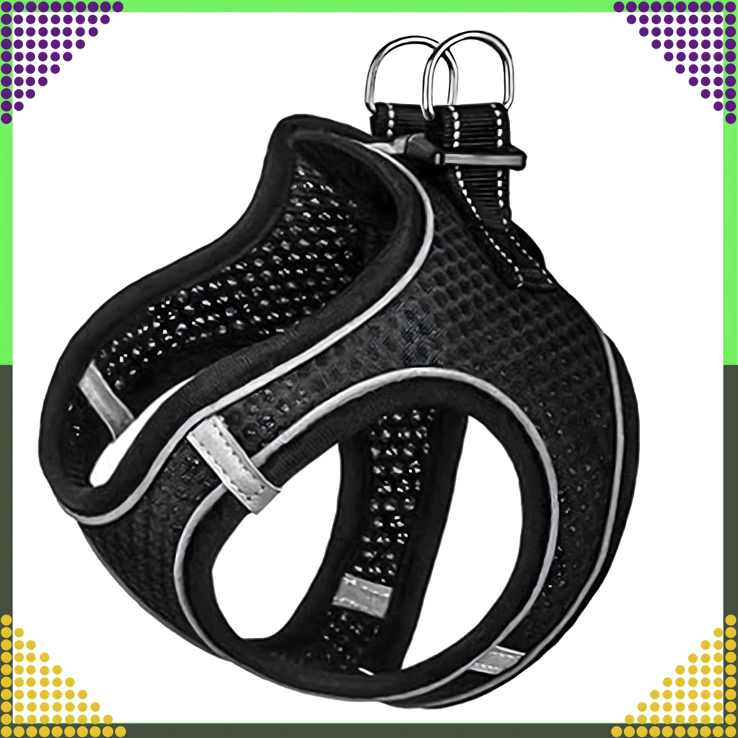 Tugevad, survevabad traksid, jalutusrihm väikestele koertele ja kassidele, vastupidav, suurus M