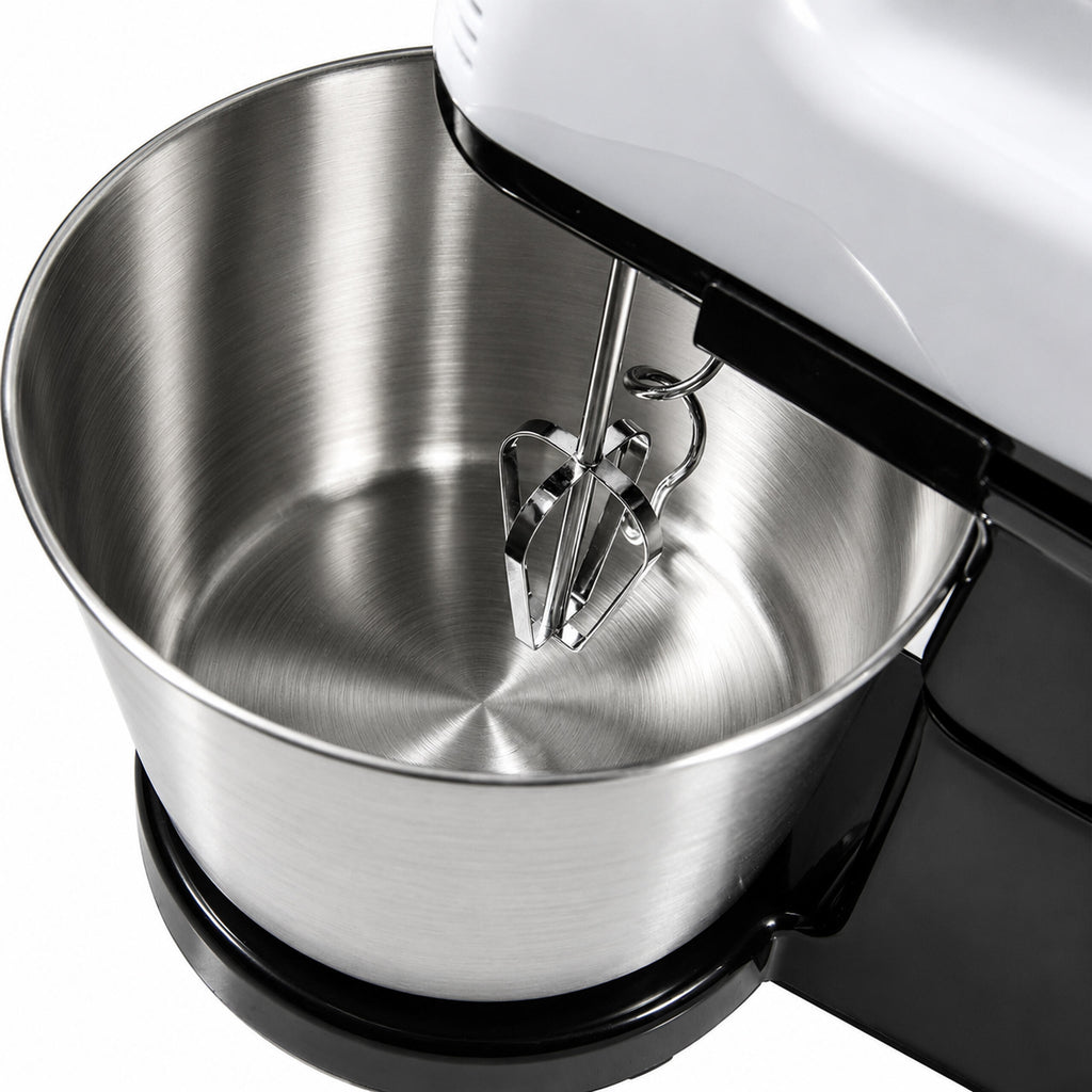 168x Powerful Hand Mixer with Stainless Steel Bowl 7 Speeds 100W Attachments