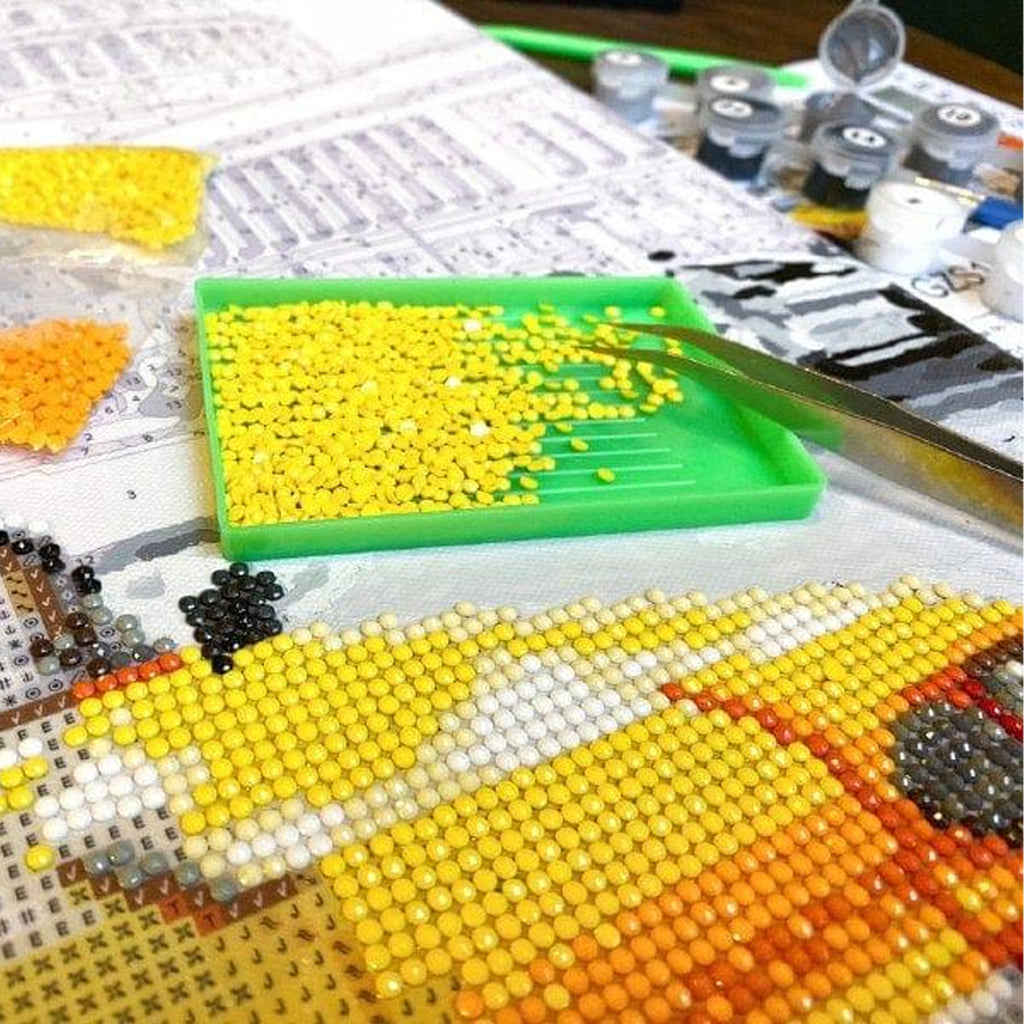 Numbrimaali ja teemanttikandi 2-ühes komplekt 5D 40x50 cm