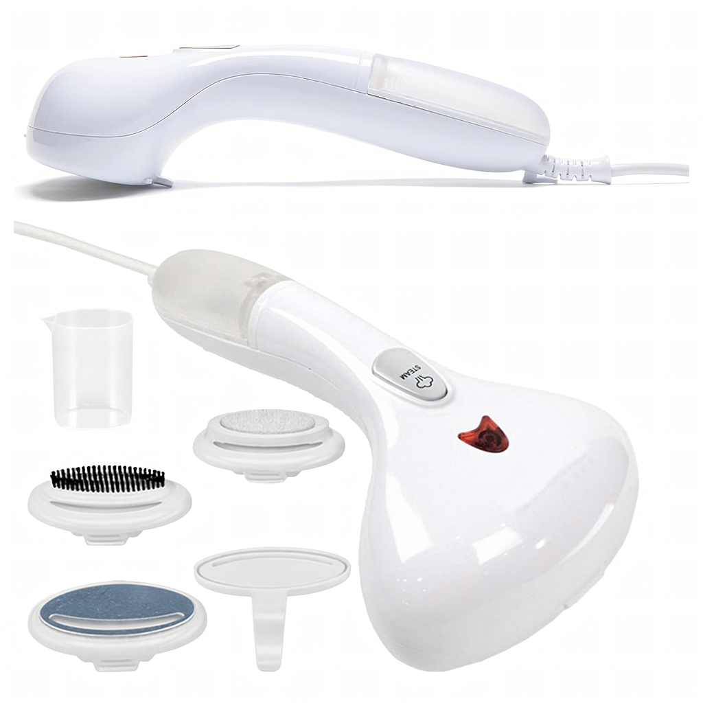 Parownica Steamer do Ubrań Żelazko Parowe Myjka Parowa 1500W Akcesoria