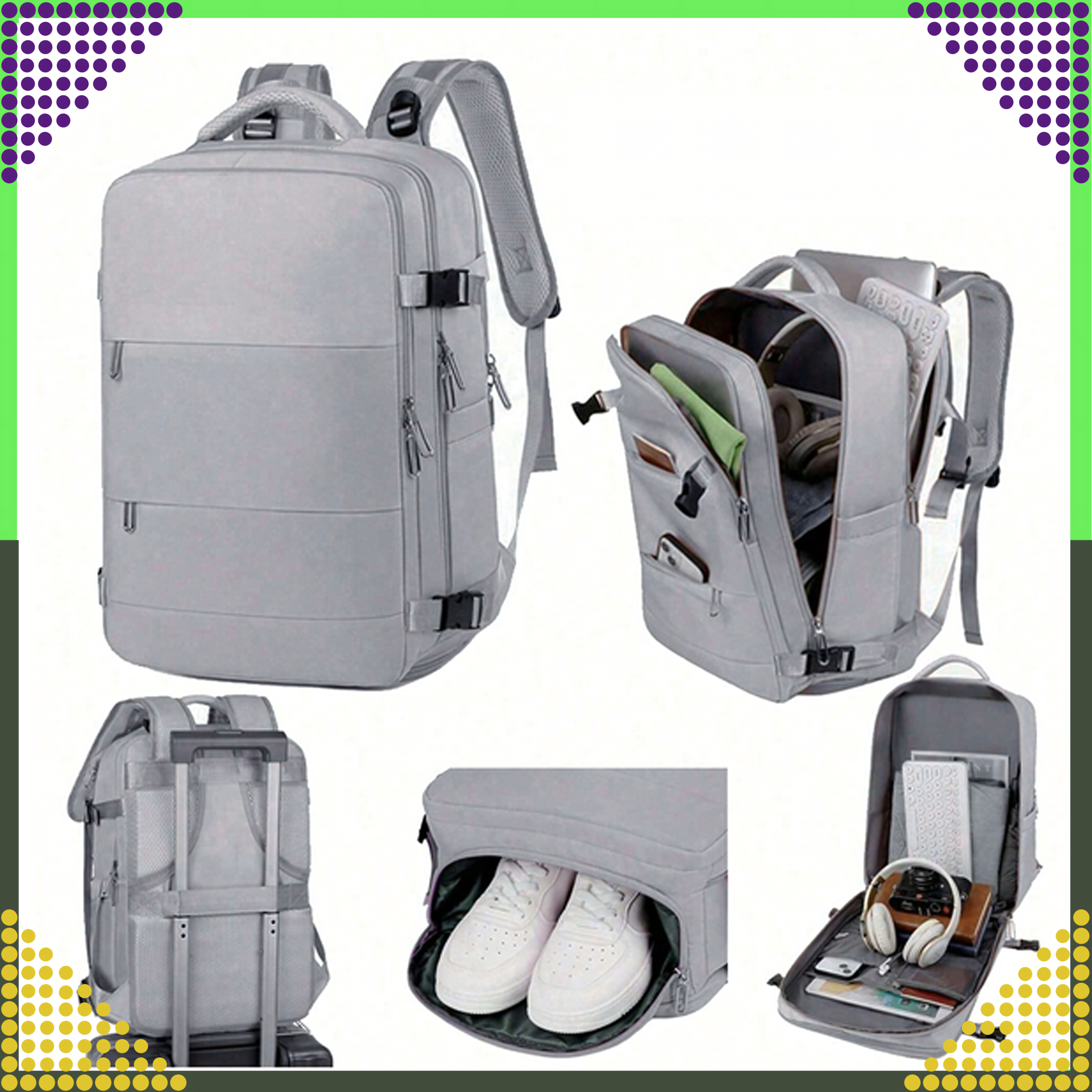 Käsipagasi seljakott lennuki salongi, 35 L