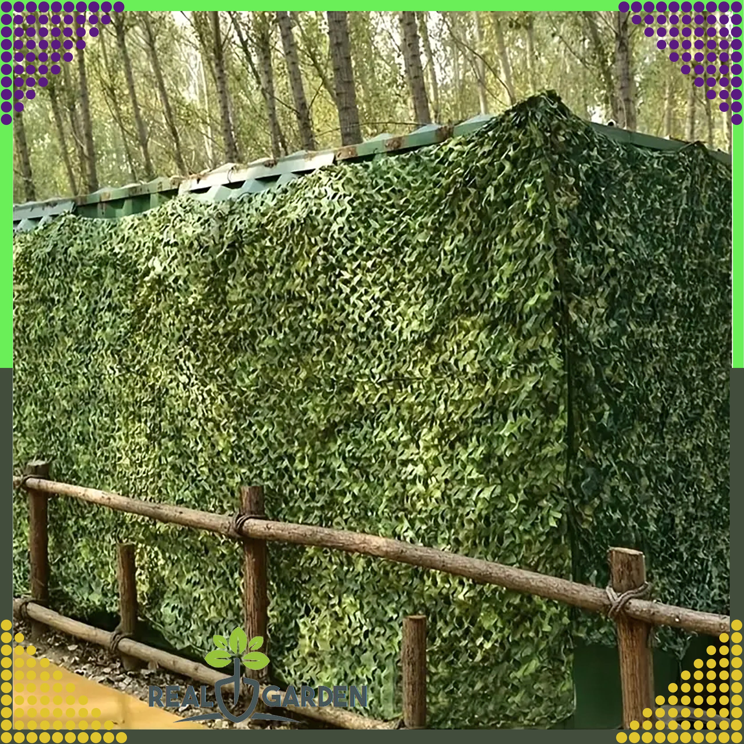 Military Camouflage Net 3x3m Garden Shade Cover