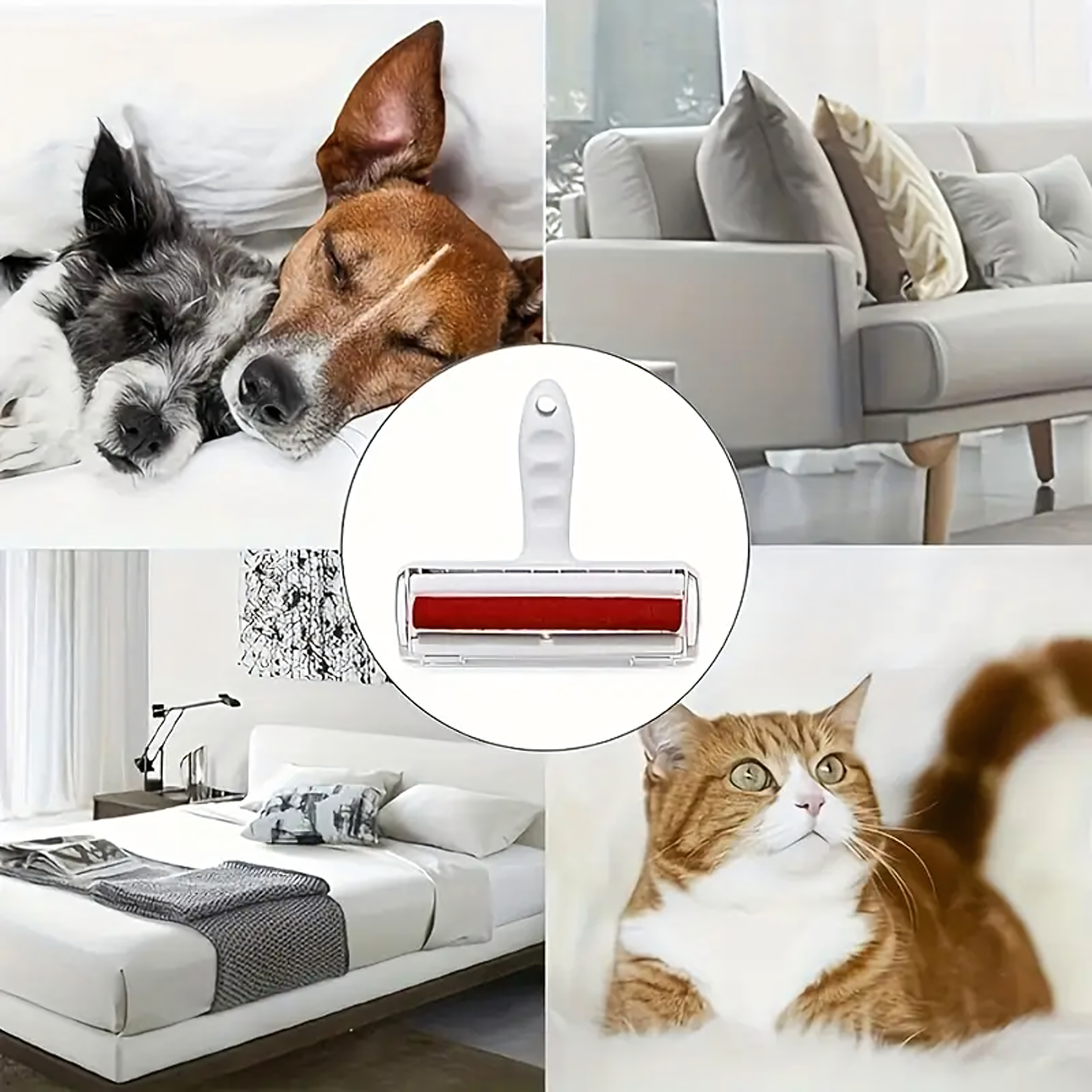 Harjarull koera- ja kassikarvade eemaldamiseks, kogumiseks ja puhastamiseks