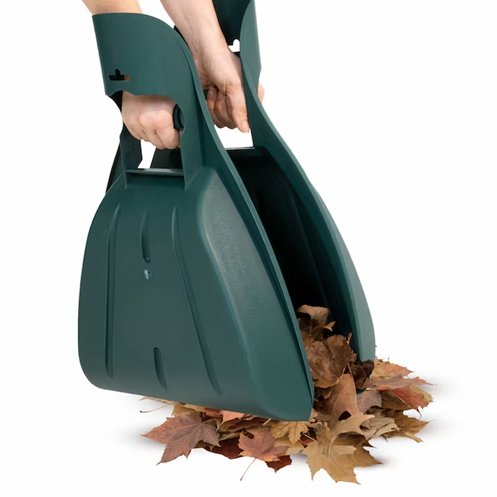 Large Plastic Leaf and Grass Rake Collector for Garden