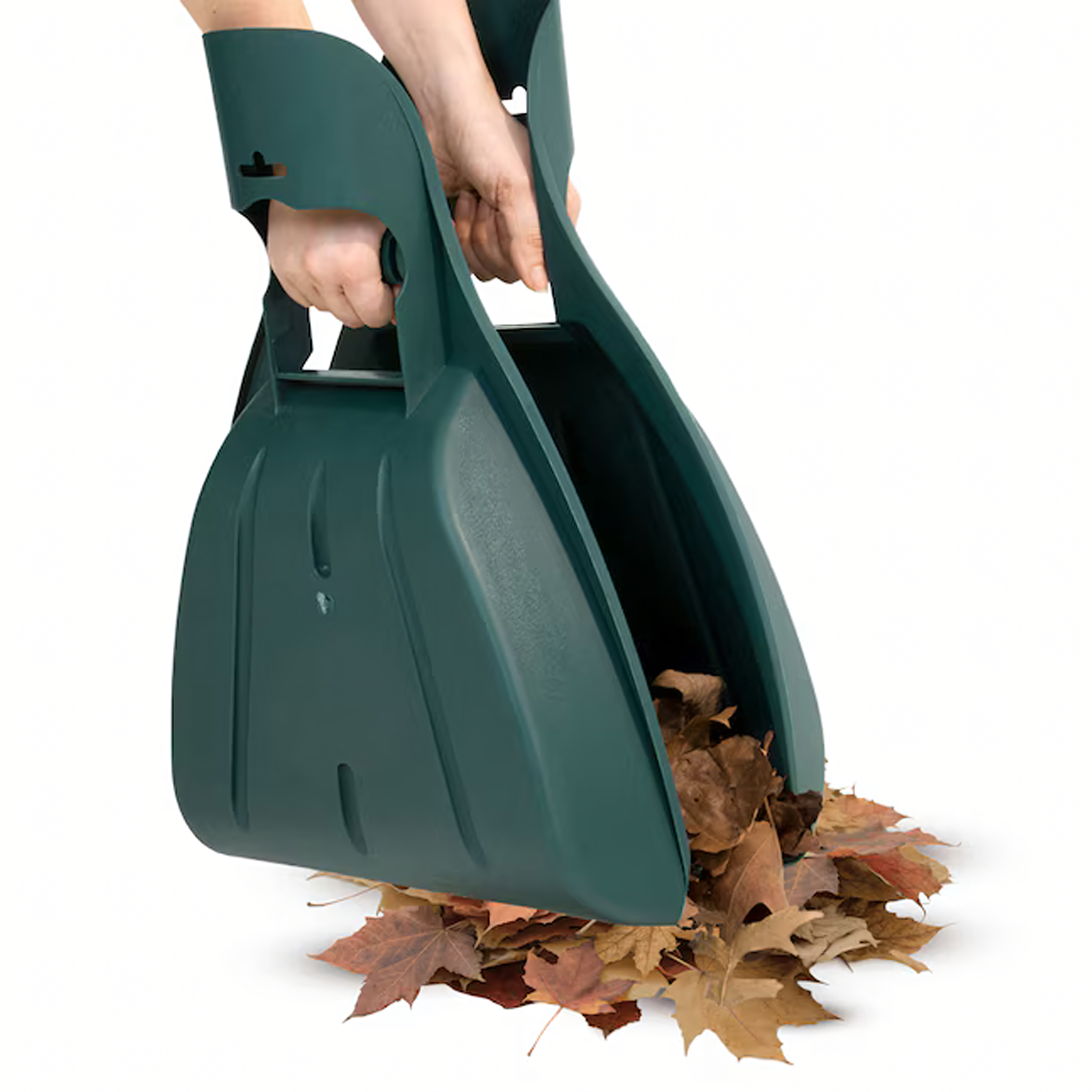 Large Plastic Leaf and Grass Rake Collector for Garden