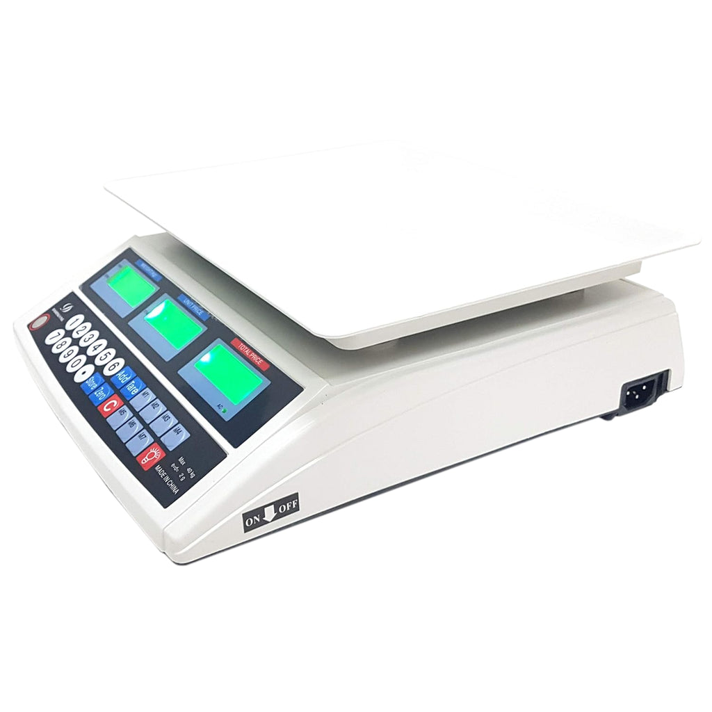 Electronic Shop Scale Calculator LCD 30 KG 2G