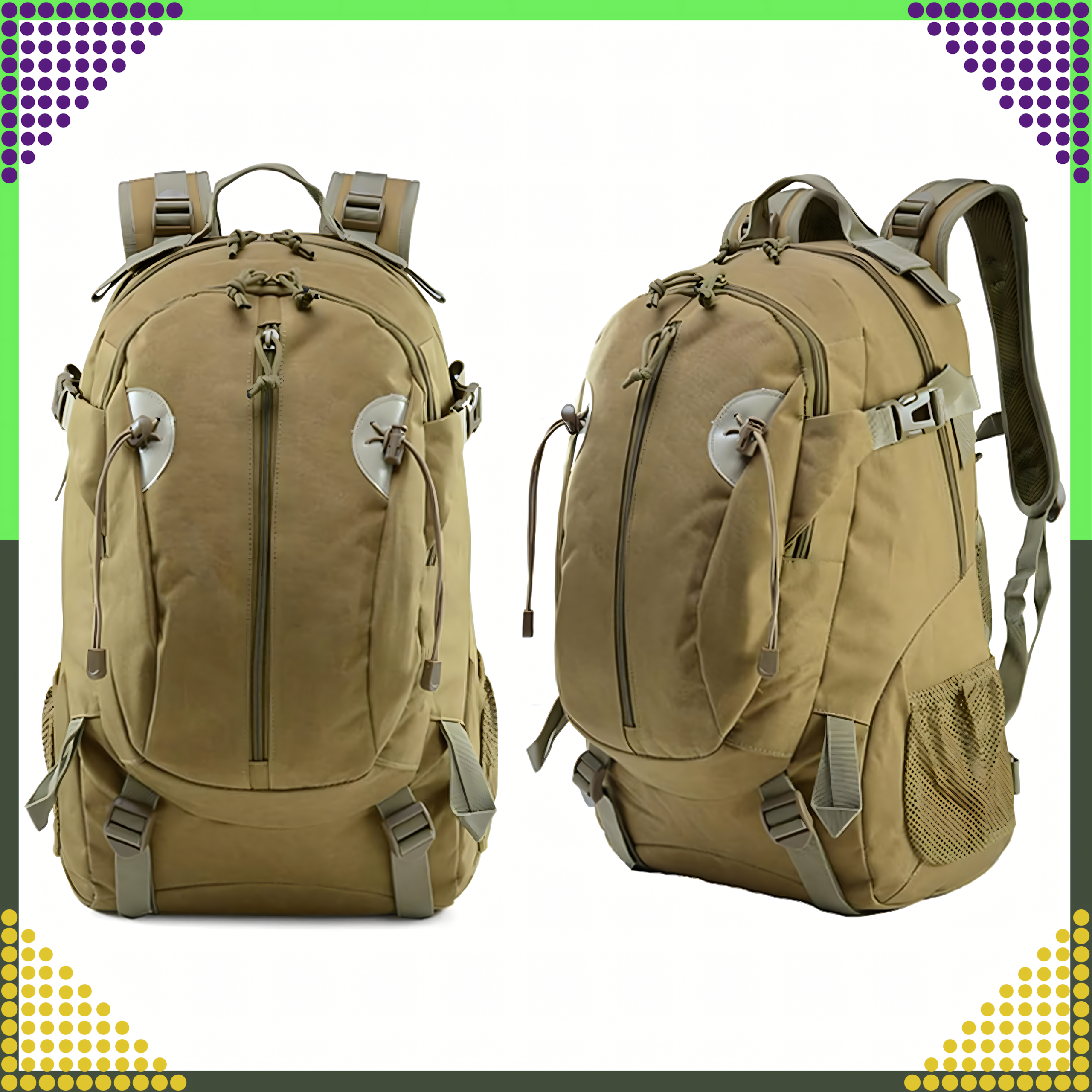 Military Tactical School Backpack Travel Tourist Military Men's 30L