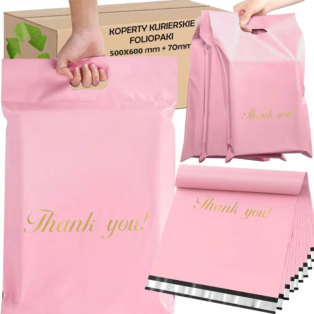 ROOSAD KÄEPIDEMEGA KULLERPAKID 500x600 + 70 50 tk AITÄH