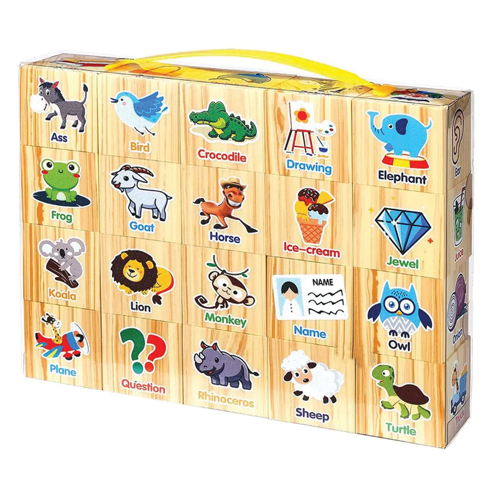 Harivad vahtplokid inglise keele õppimiseks lastele 20 elementi