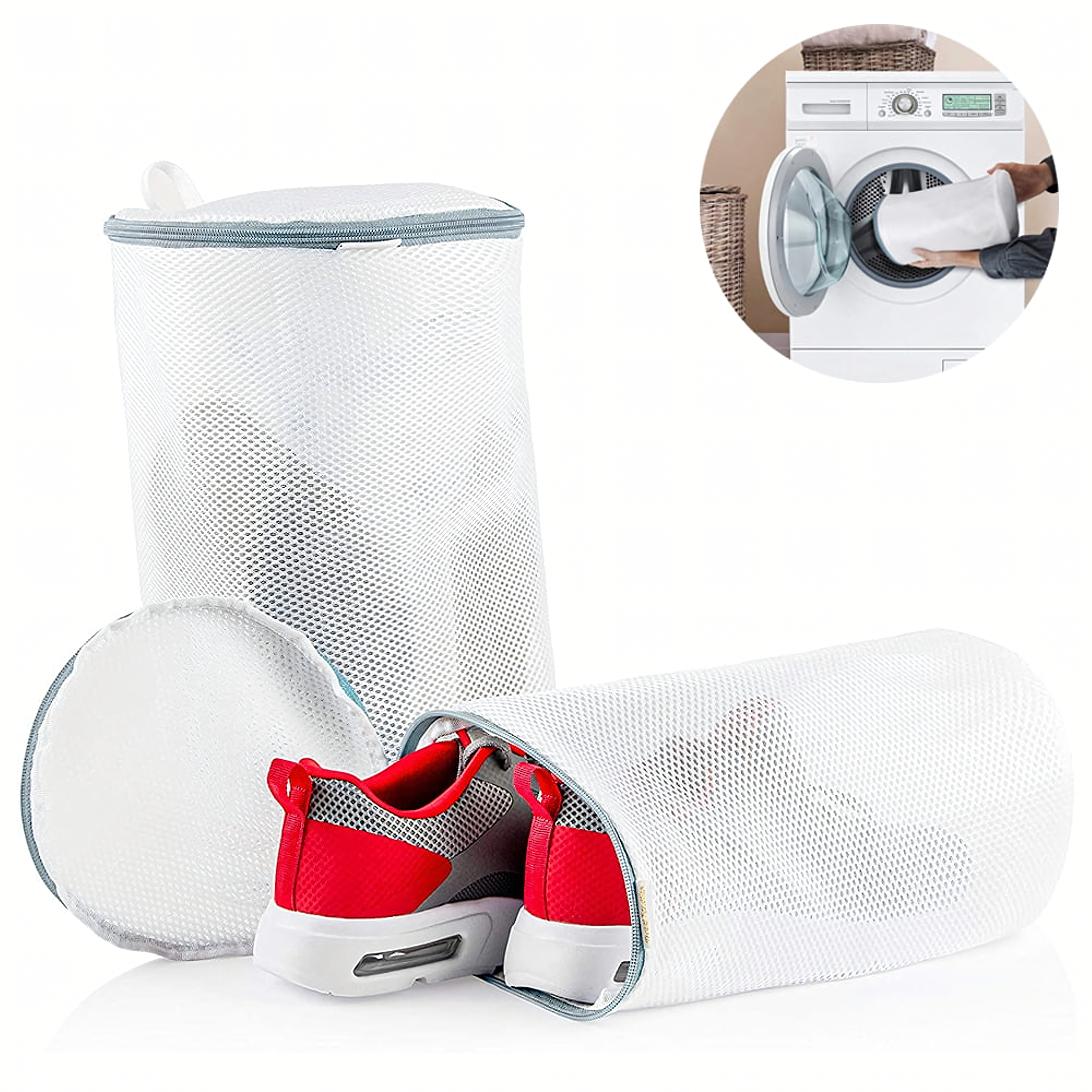 Mesh Laundry Bag Bytów Protective Shoe Bag for Washing Machine 30x18 cm