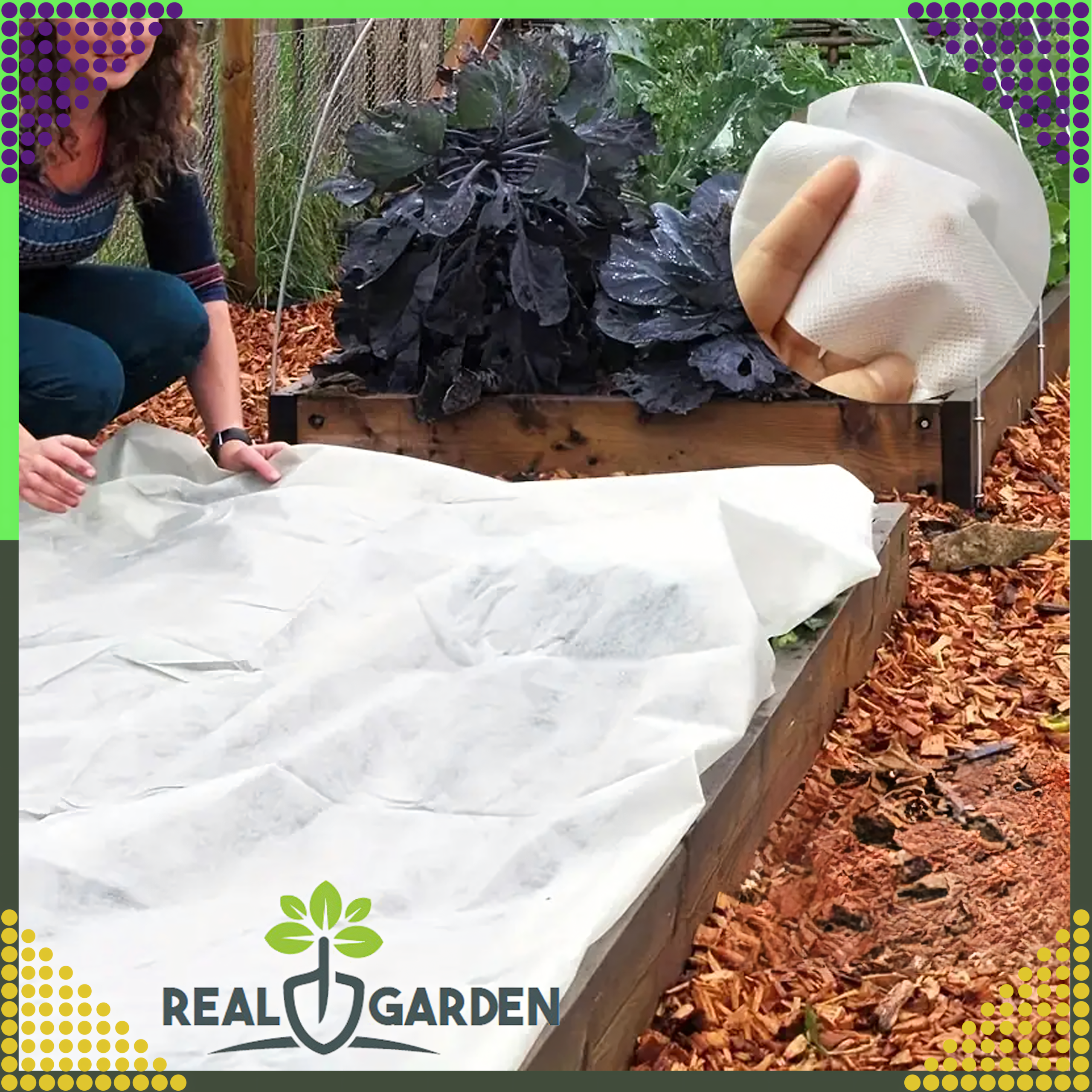 Winter Protective Agrotextile Fabric 15x1m 70g White Cover
