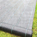 100x Weed Control Fabric 70g 1.6m x 50m Black UV