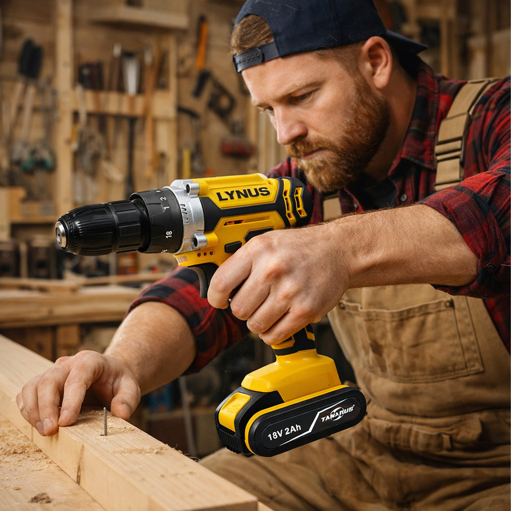 Juhtmeta trellikomplekt 2x 18V 2Ah akuga ja LED-valgustusega