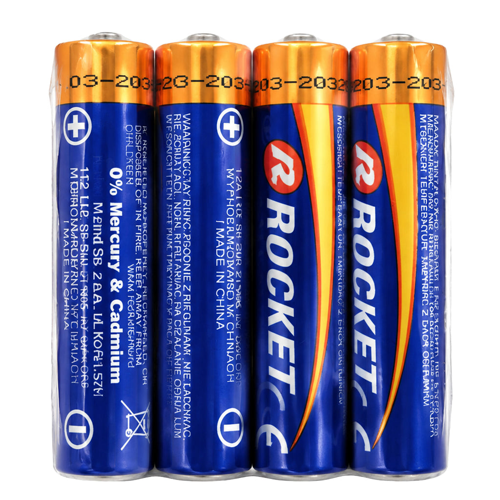 Rocket leelispatareid AAA LR03 1,5 V, 180 tk LR034SH