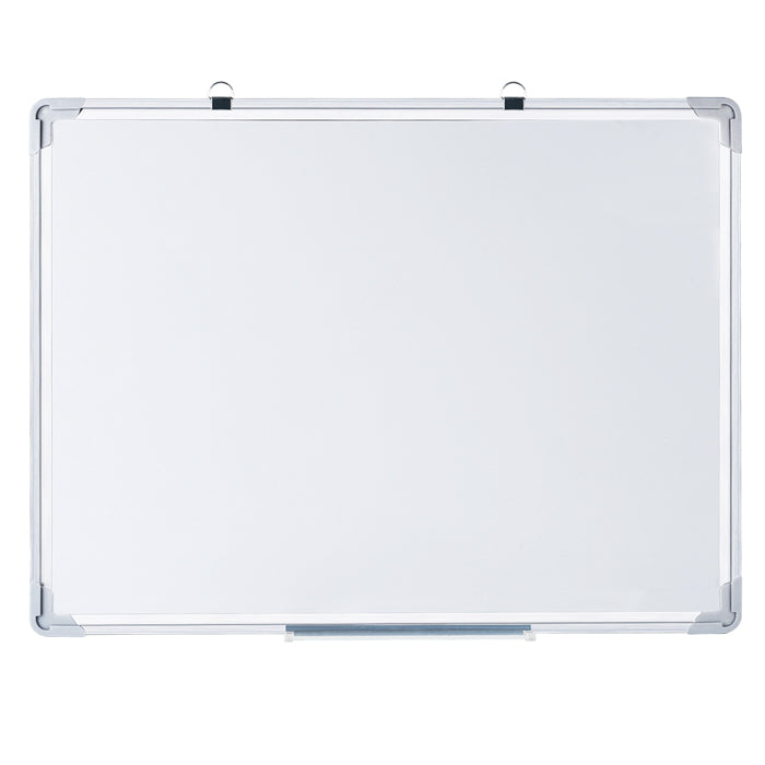 White Magnetic Dry-Erase Board 60x40 Wall-Mounted for Presentations