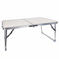 Portable Folding Aluminum Camping and Fishing Table 61x41cm (F8)