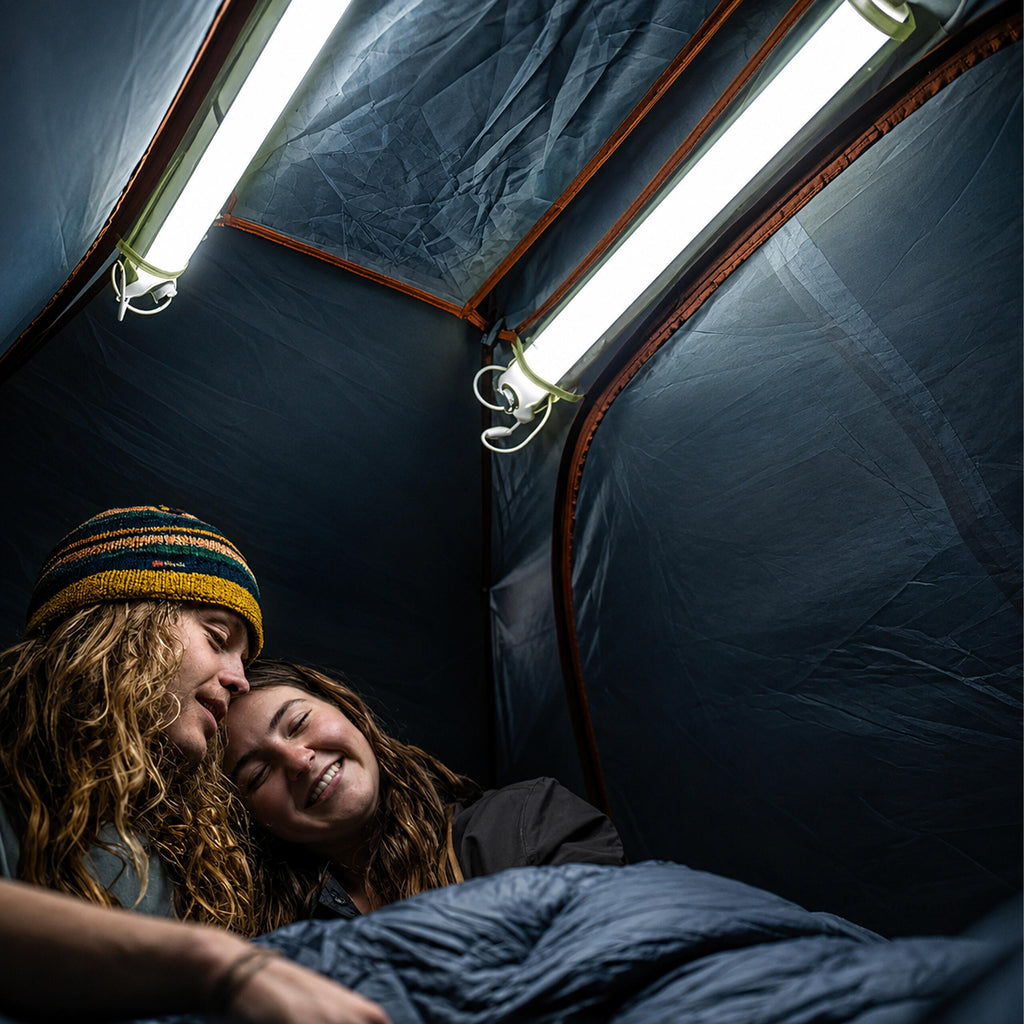 Täispuhutav USB-laetav LED-matkalatern 500 lm 90 × 12 cm RC-K-2603