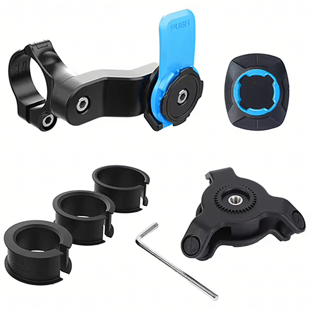 Vibratsioonisummutiga hoidik telefoni jaoks jalgratta, mootorratta ja tõukeratta navigatsioonile Mtb