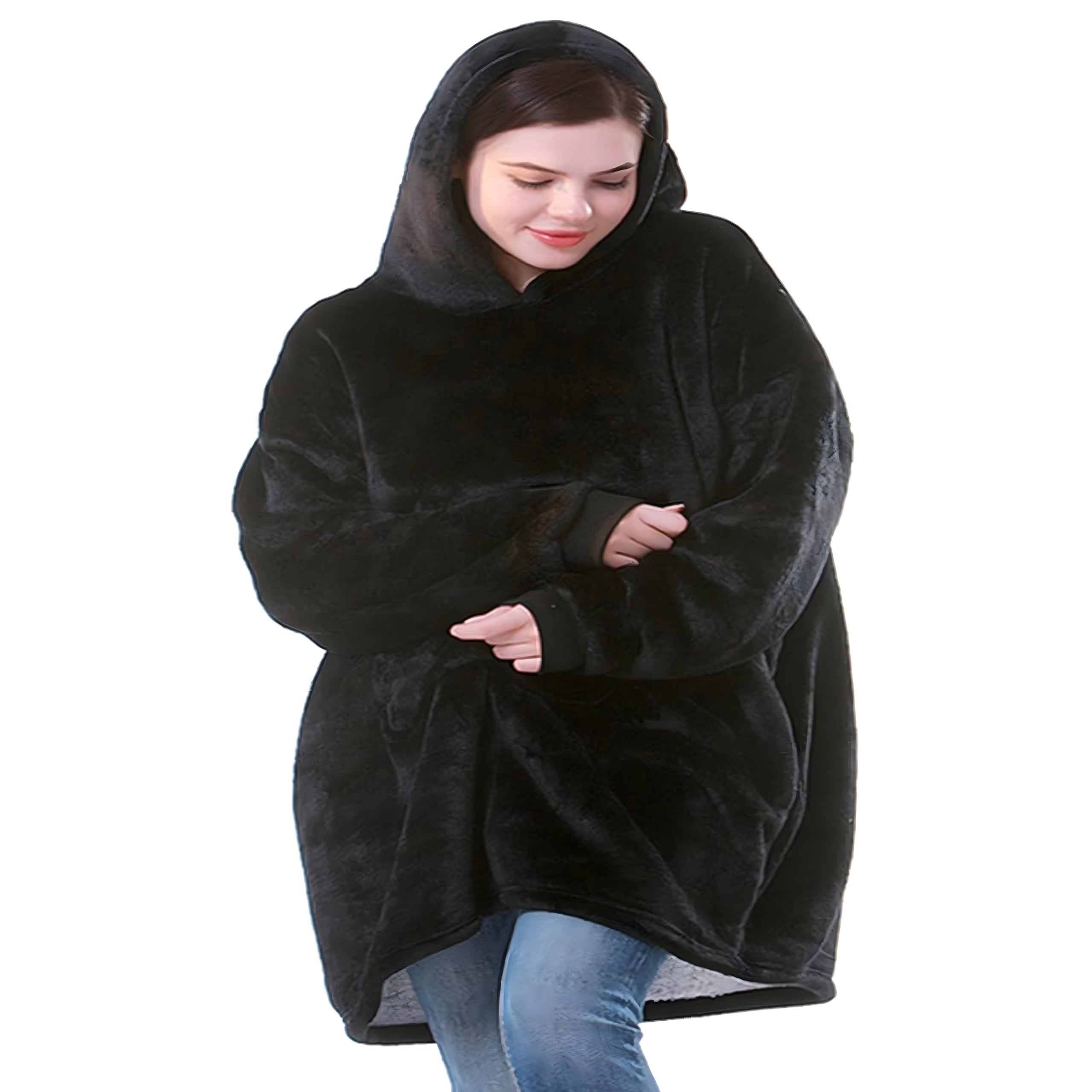 SUUR PUSA-TEKK, ÜLISUUR PAKS PUSA KAPUUTSIGA, NAISTE JA MEESTE HOMMIKUMANTEL