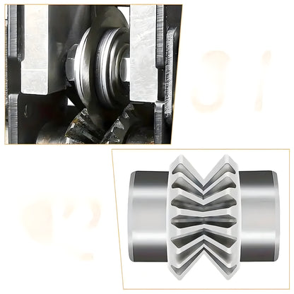 Kaablikoorija 1–25 mm – metallist, 4 sisendiavaga