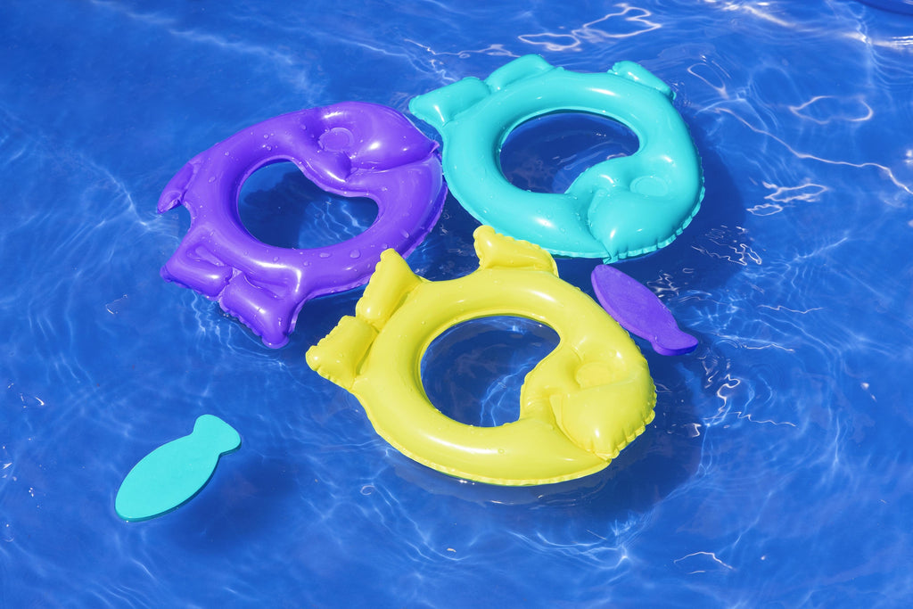 Bestway 53156 mänguväljak täispuhutav aiamänguala Polar Pals 134 x 131 x 73 cm