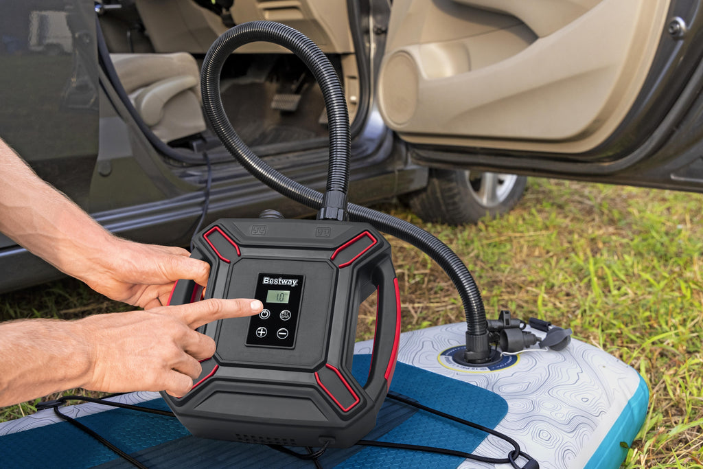 Bestway 62265 elektriline õhupump basseinimadratsitele 12V 300L