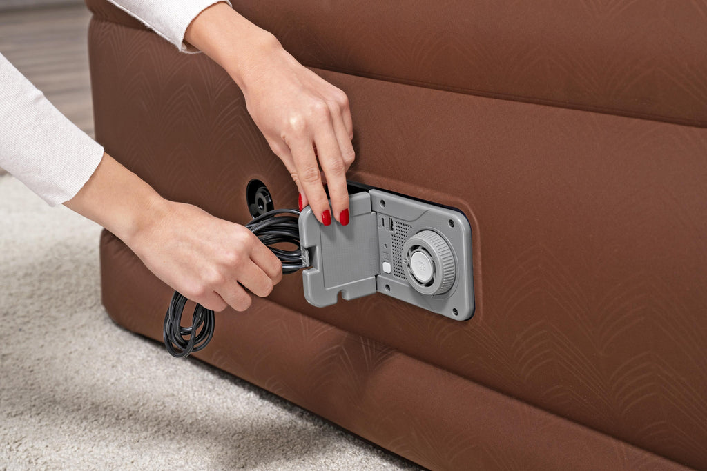 Bestway 69160 kaheinimese õhkmadrats kahekordse pumbaga 203x152x51cm