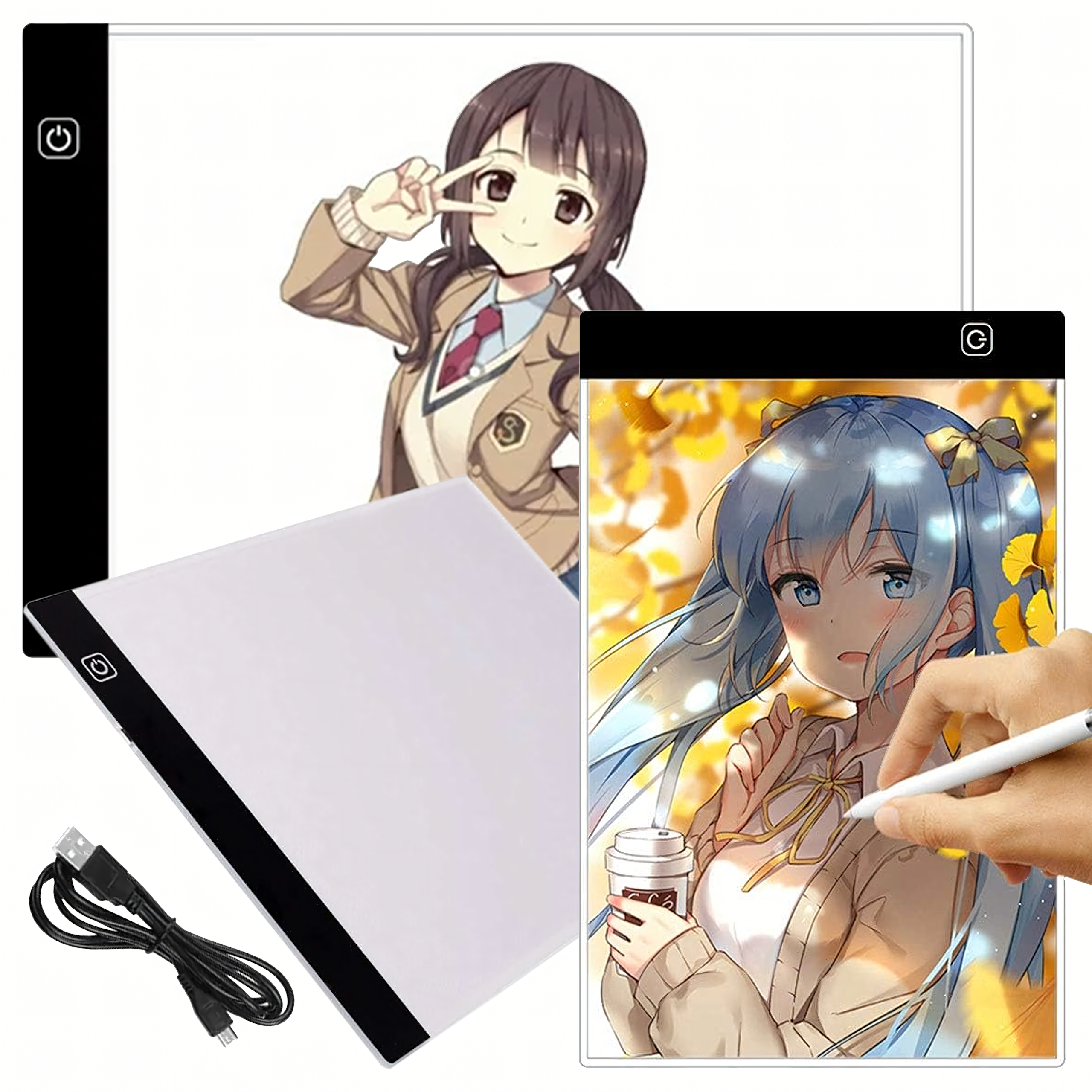 A4 graafikalaud joonistamiseks LED-valguspaneel kopeerimiseks