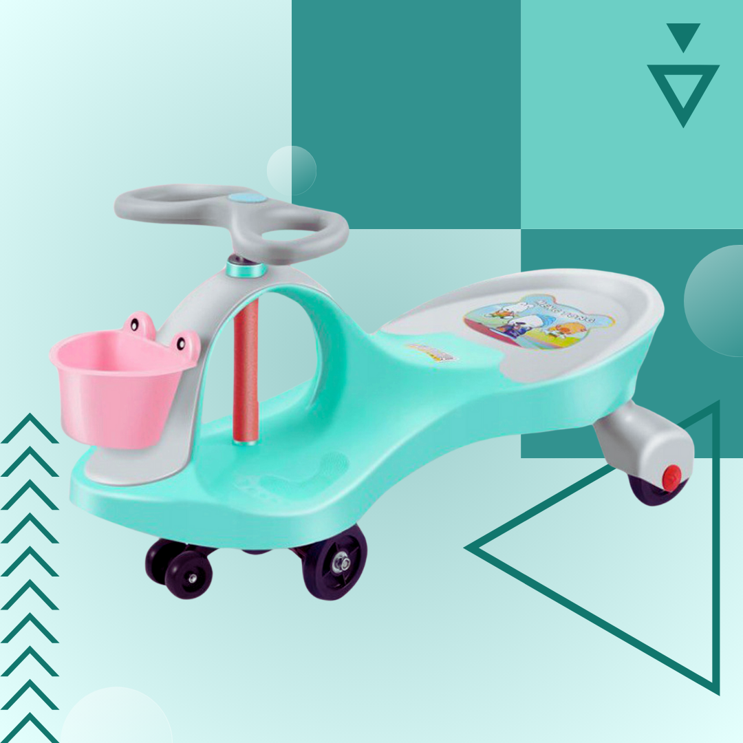 ALUSEL 32 tk laste tasakaalu kiikauto, lükatav gravitatsioonisõiduk